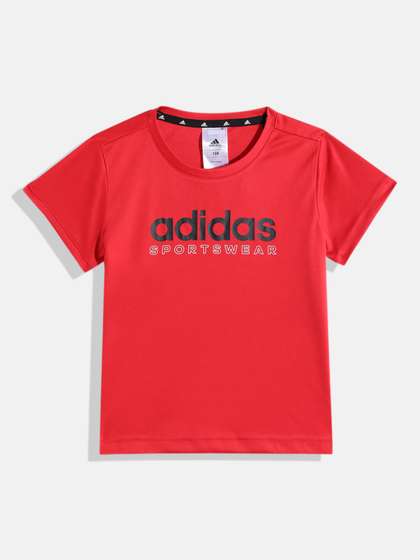 ADIDAS Kids Brand Logo
                    Printed T-shirt