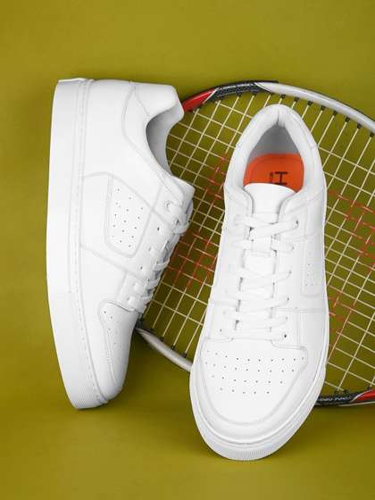 HRX by Hrithik
                          Roshan Men White Perforated Lightweight
                          Sneakers