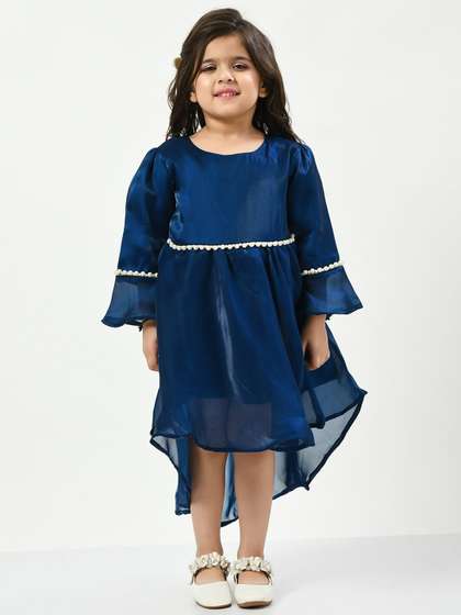 Bella Moda Girls
                      Embellished Round Neck Gathered Fit & Flare
                      Dress