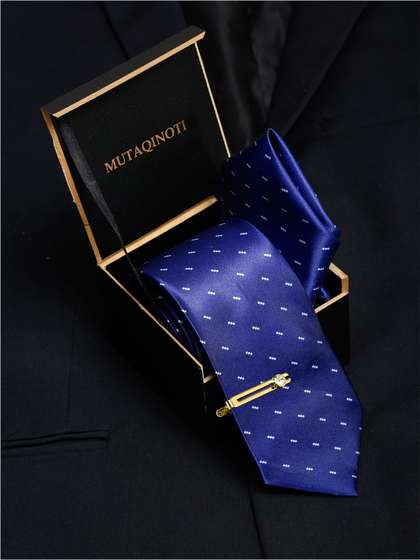 MUTAQINOTI Men Printed
                    Accessory Gift Set