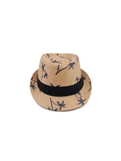 JENNA Unisex Kids
                      Tropical Printed Woven Design Sun Hat