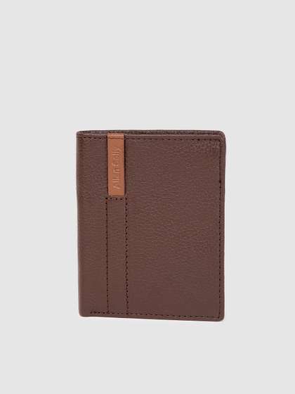 Allen Solly Men Solid
                      Leather Two Fold Wallet