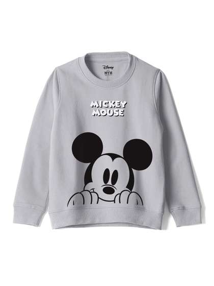Wear Your Mind Boys
                    Mickey Mouse Printed Long Sleeves Pure Cotton
                    Sweatshirt