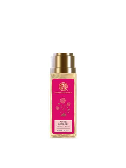 Forest Essentials
                      Ayurvedic Indian Rose Absolute Travel Size After
                      Bath Oil - 50 ml