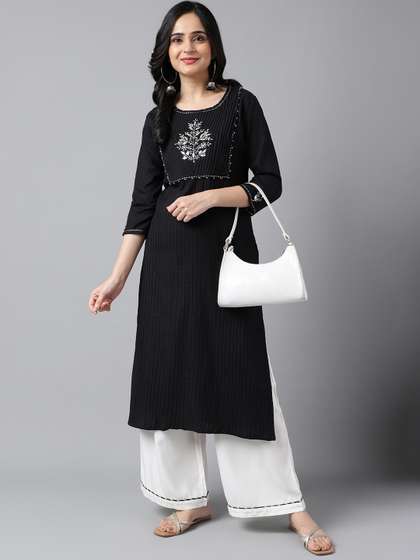 Neemiya Yoke Design Pure Cotton Kurta