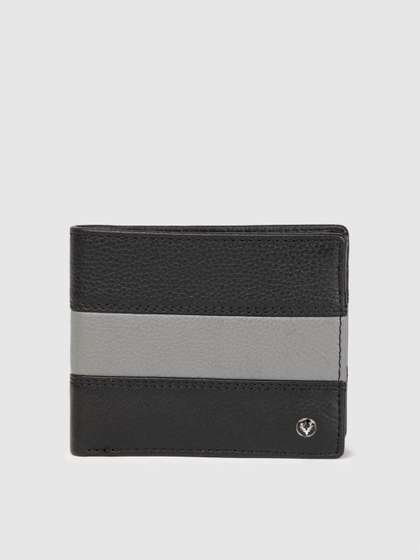 Allen Solly Men
                    Colourblocked Leather Two Fold Wallet