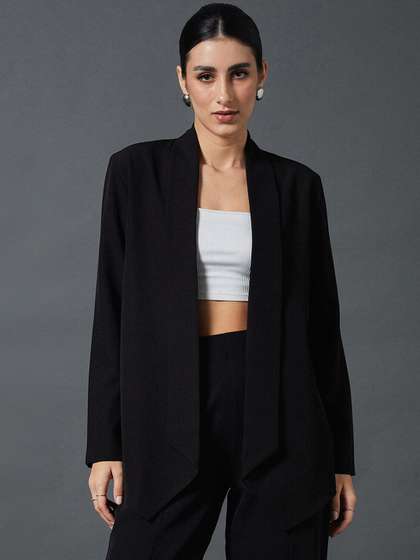 SASSAFRAS worklyf
                      Comfort Fit Shawl Collar Front Open Blazer