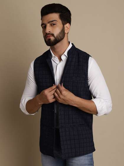 even Pure Cotton Nehru jacket