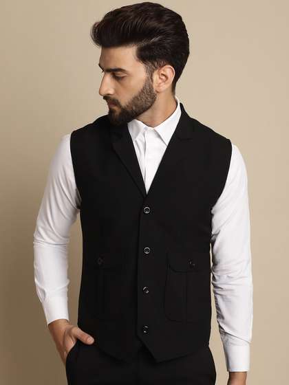 even Notched Lapel Nehru Jacket