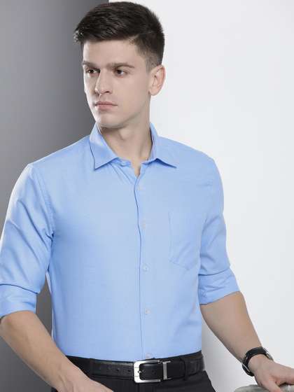 The Indian Garage Co. X Luxe Men Slim Fit Opaque Formal Shirt