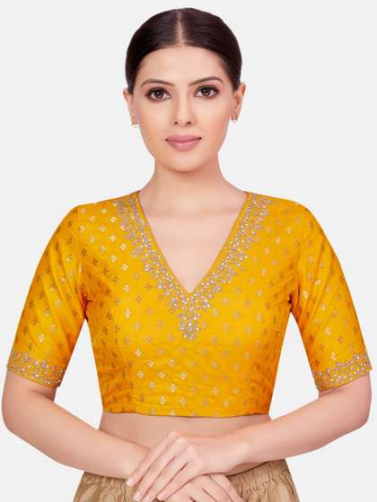 Studio Shringaar Embroidered Saree Blouse