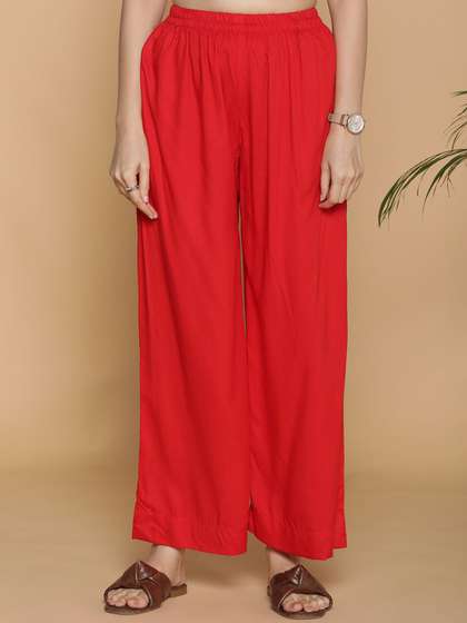 LetsDressUp Women Chambray Palazzos