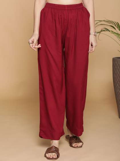 LetsDressUp Women Straight Palazzos