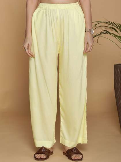 LetsDressUp Women Straight Palazzos