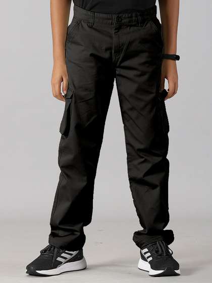 KiddoPanti Boys Mid Rise
                    Pure Cotton Cargos