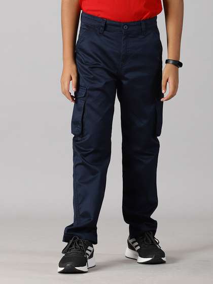 KiddoPanti Boys Mid Rise
                    Pure Cotton Cargos