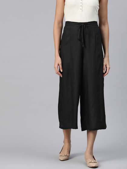 Ayaany Flared Cropped Palazzos