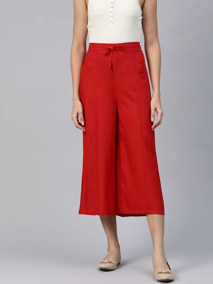 Ayaany Flared Cropped Palazzos