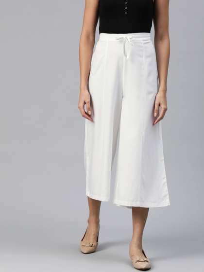 Ayaany Flared Cropped Palazzos