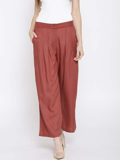 Sera Cotton Flared Palazzos