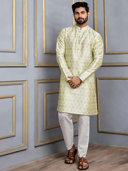 Inddus Ethnic Motifs Printed Kurta