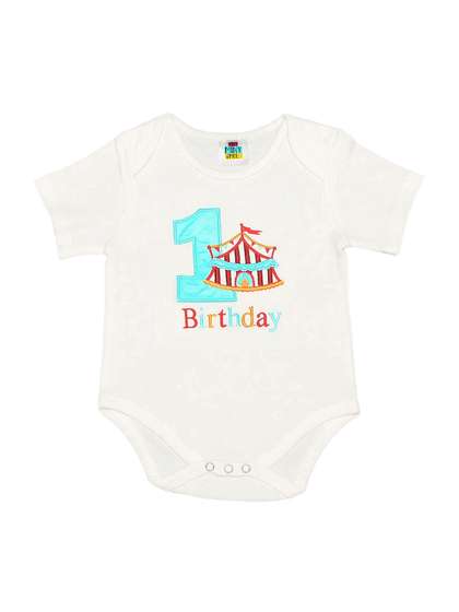 TINY MINY ME Infant Boys
                    Printed Cotton Bodysuit
