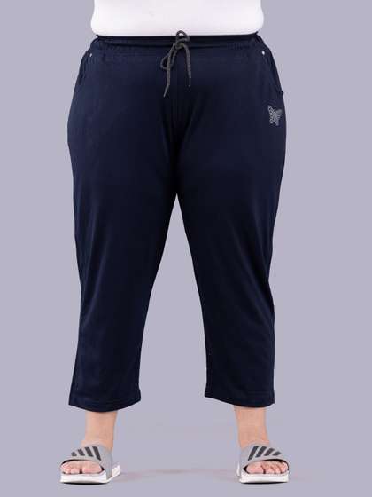 CUPID Plus Size
                          Women Cotton Capris