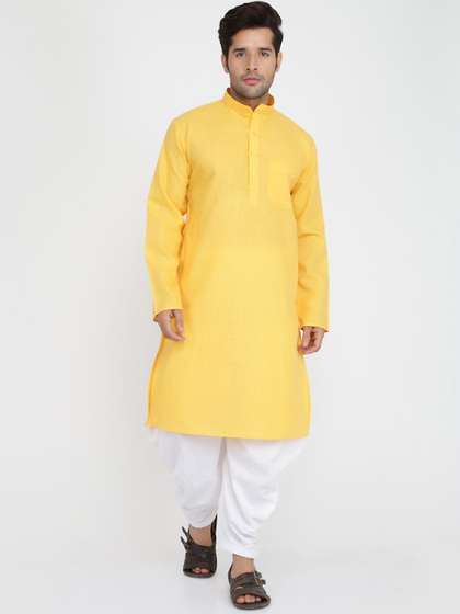ROYAL KURTA Mandarin Collar Straight Kurta