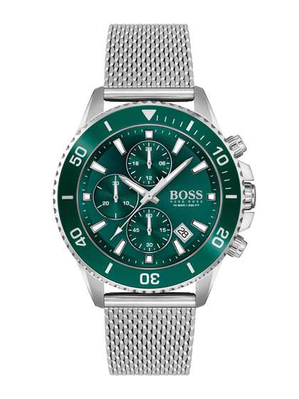 BOSS Men Patterned
                      Dial & Bracelet Style Straps Analogue Watch
                      1513905