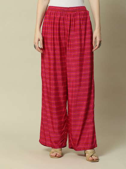 Rangriti Printed Straight Palazzos