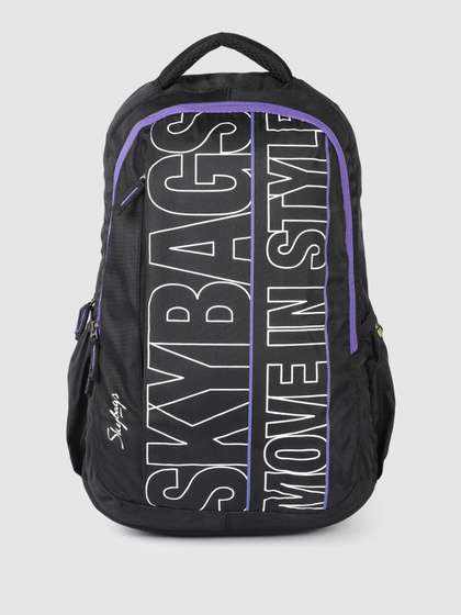Skybags Unisex
                          Graf Plus 01 Brand Logo Printed Backpack