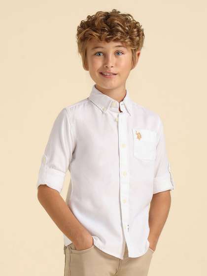 U.S. Polo Assn. Kids
                        Boys Button-Down Collar Classic Pure Cotton
                        Casual Shirt