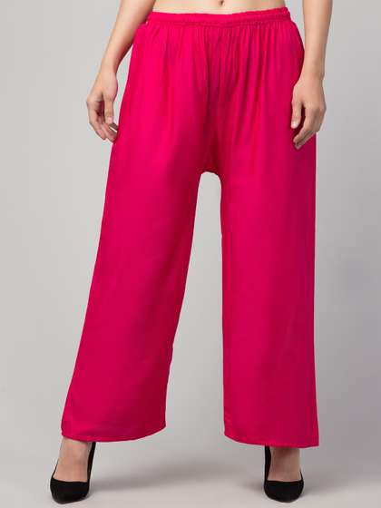 Trend Level Women
                        Wide Leg Fit Palazzos