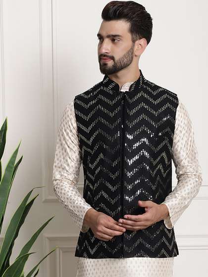 SOJANYA Pure Silk Nehru Jackets