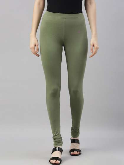 TWIN BIRDS
                        Churidar-Length Leggings