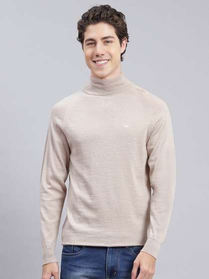 Monte Carlo Turtle
                        Neck Pure Wool Pullover