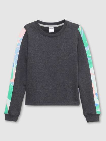 mackly Girls Pure Cotton
                    Pullover Sweatshirt