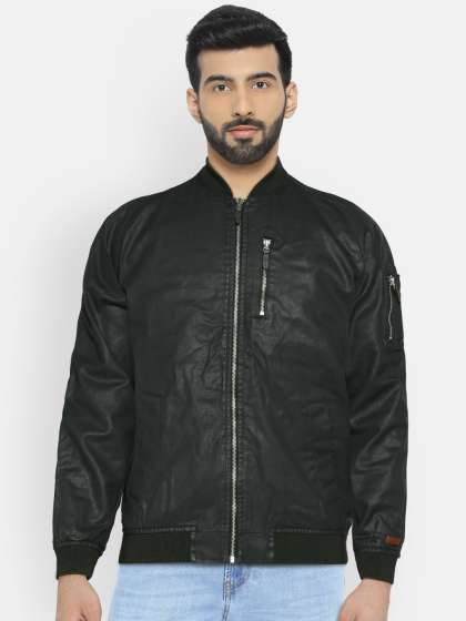 levis men black solid tailored jacket