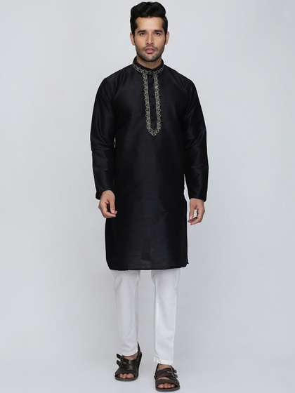 ROYAL KURTA Yoke Design Straight Kurta