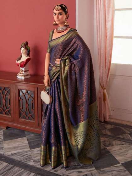 Mitera Woven Design Banarasi Saree