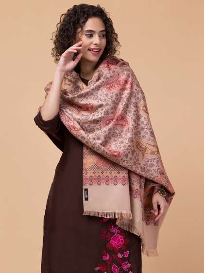 Tweedle Woven Design Shawl