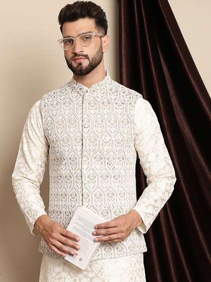 Anouk Embroidered
                        Nehru Jacket
