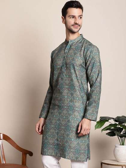 Anouk Ethnic Motifs Printed Kurta