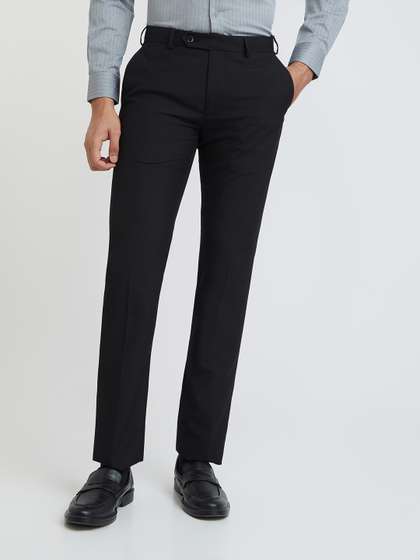 Raymond Men Slim
                          Fit Formal Trousers