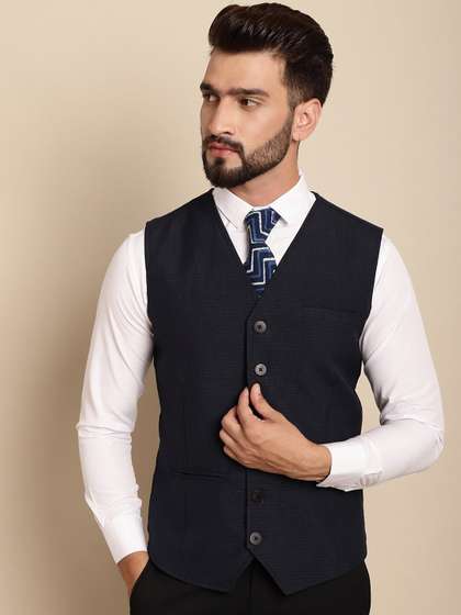 even Self Design Nehru Jacket