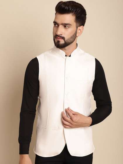 even Self-Design Nehru Jacket