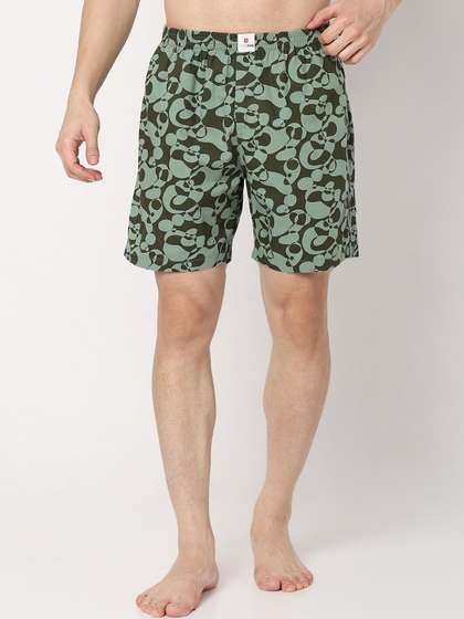 UnderJeans by
                          Spykar Abstract Printed Boxers UJNPBX0059040A