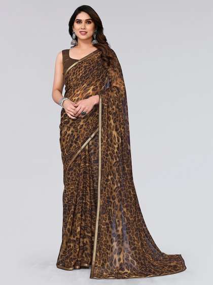 KALINI Animal
                        Printed Saree