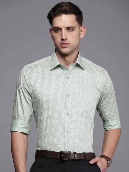 Raymond Slim Fit
                        Geometric Printed Pure Cotton Formal Shirt