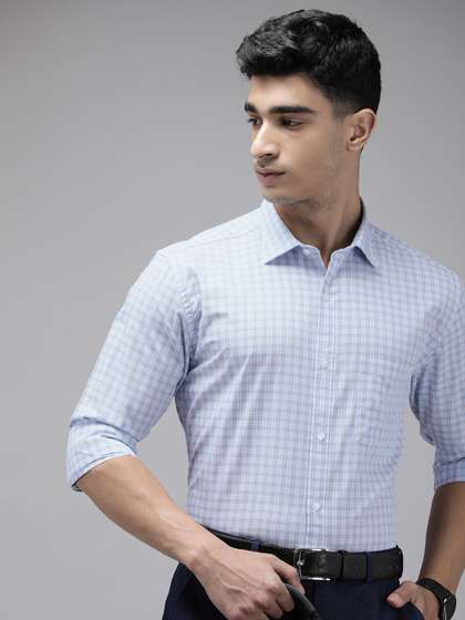 Park Avenue Men Slim
                        Fit Tartan Checks Pure Cotton Formal Shirt